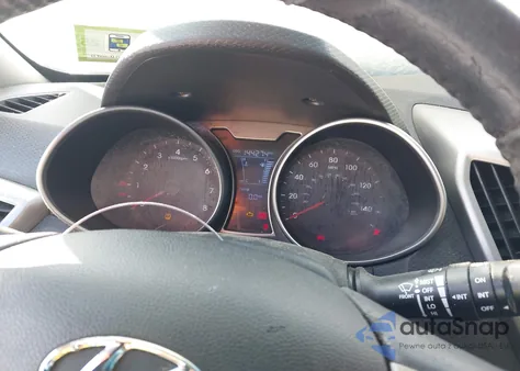 2013 Hyundai Veloster Base W/Gray z USA, uszkodzony, nr VIN KMHTC6AD8DU114637